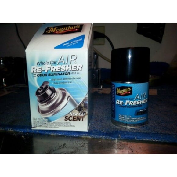 Whole Car Air Re-Fresher Odor Eliminator Mist New Car Scent - Picture 1 of 2